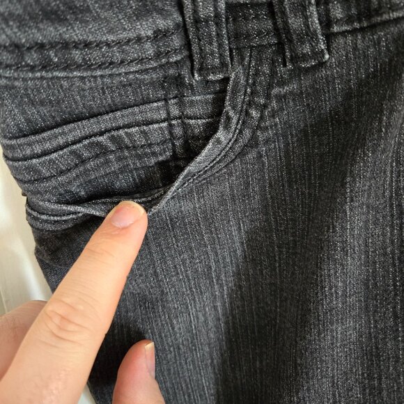 Penningtons Savvy Fit Grey Pull-On Jeans (28W) - Picture 5 of 8